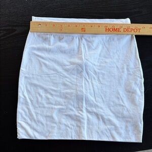 White Women's Skirt fashion nova size large